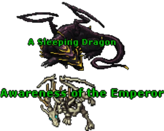 sleeping dragon and emperor