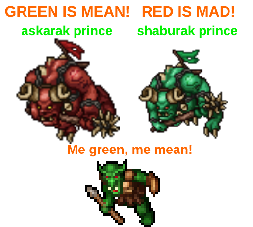 me green me mean